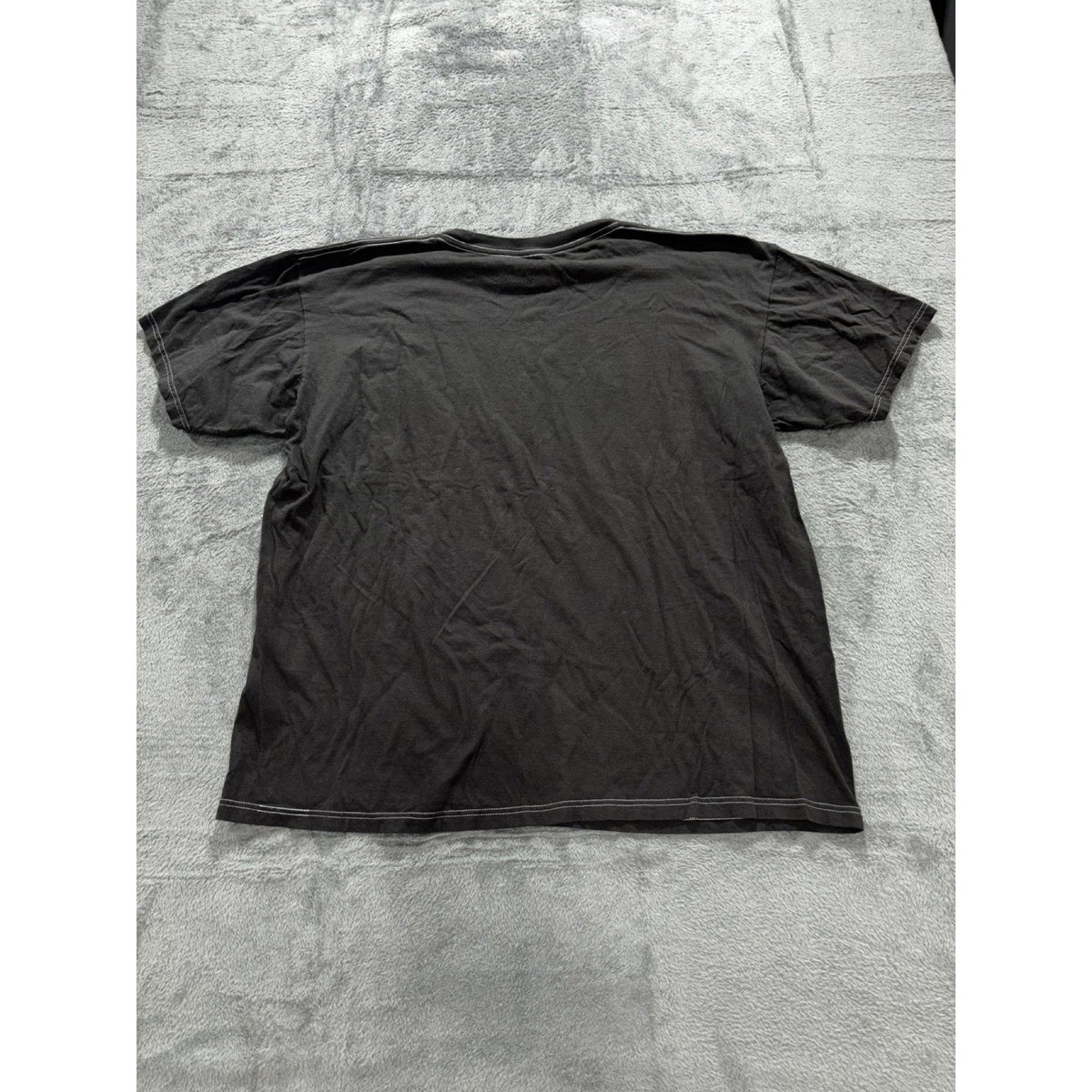 Friday the 13th Mens L Black Jason Voorhees Graphic Tee Horror Casual