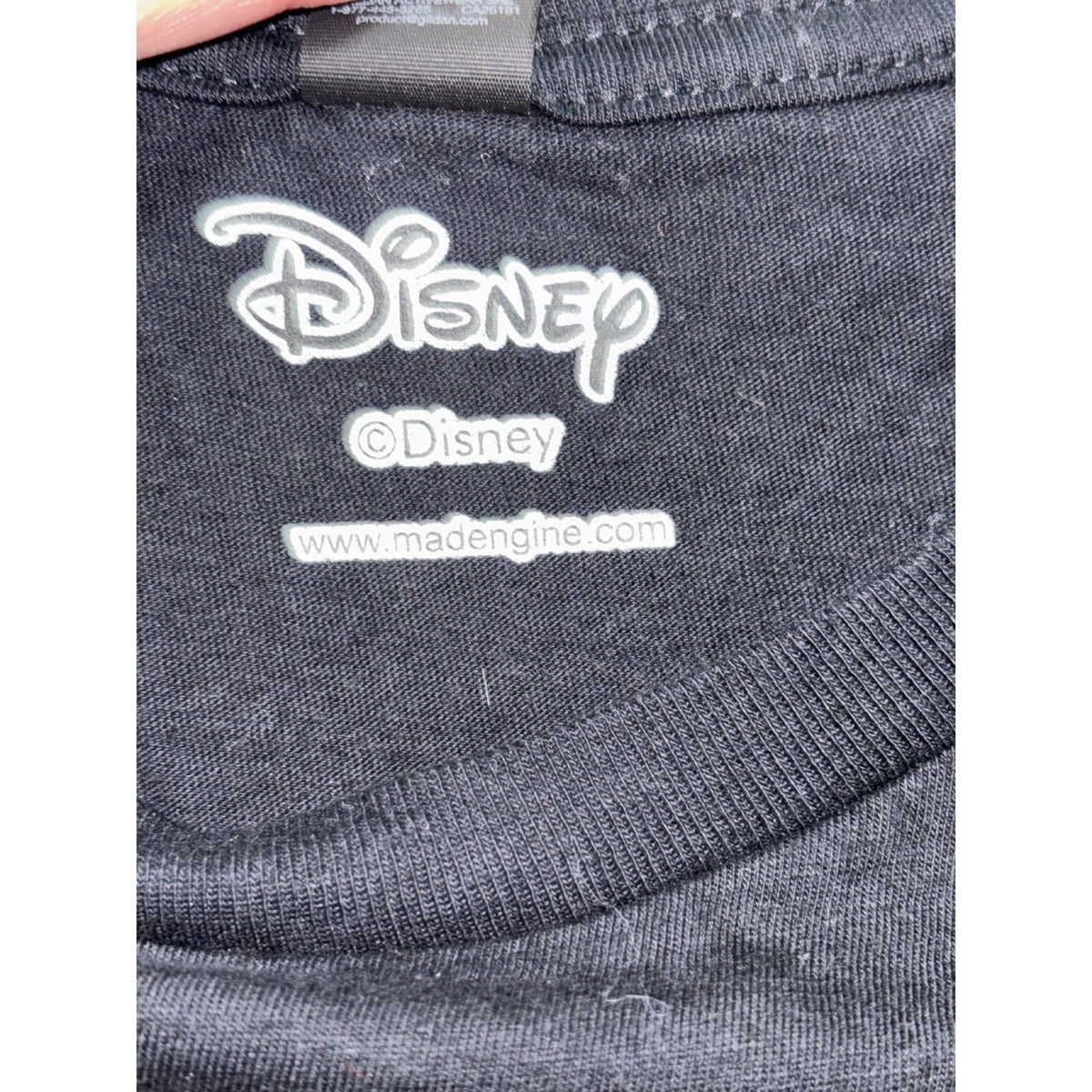 Disney Mens L Black Nightmare Before Christmas Creepings Graphic Tee Casual