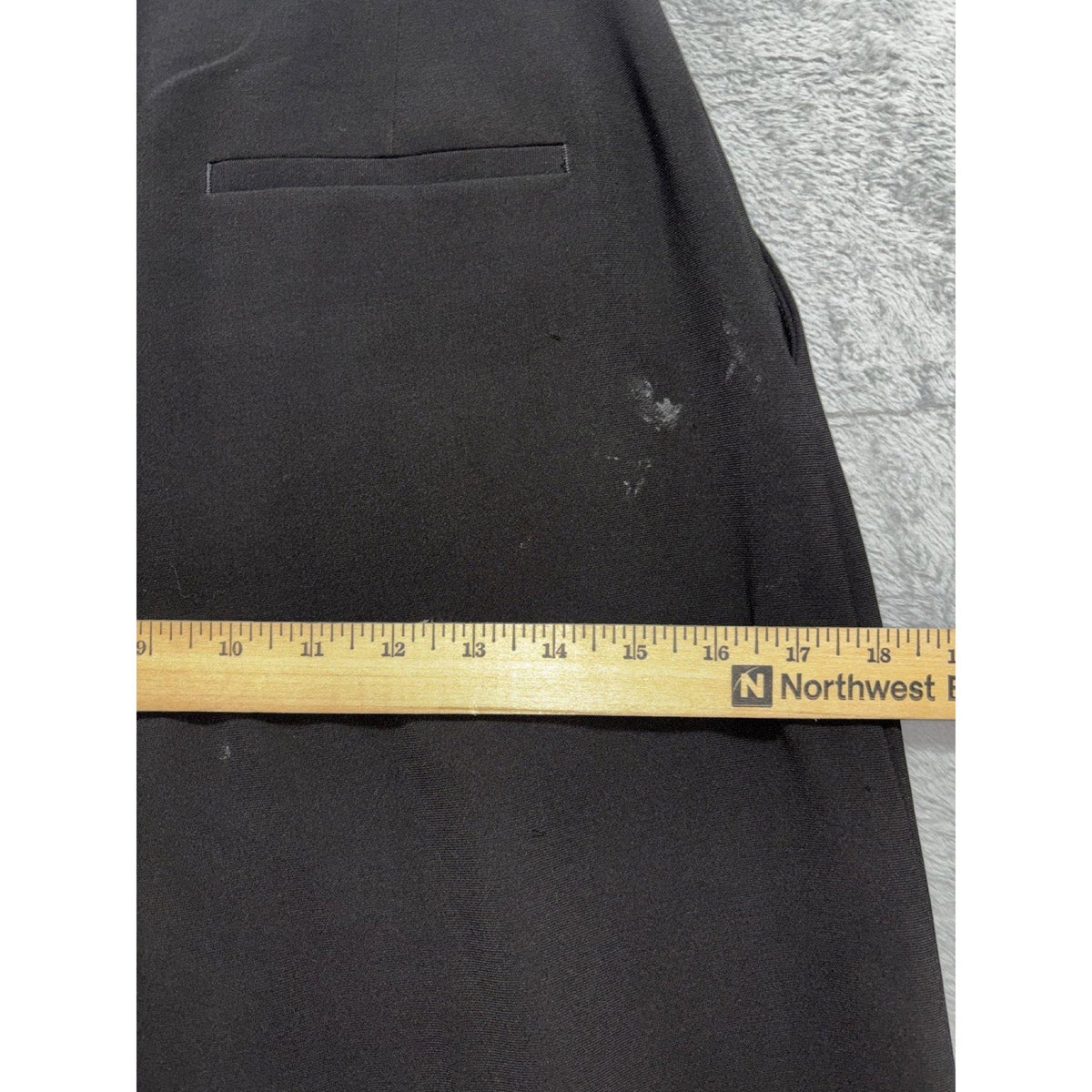 Express Womens Black Wide Leg Super High Rise Pleated Trousers Size Not Tagged
