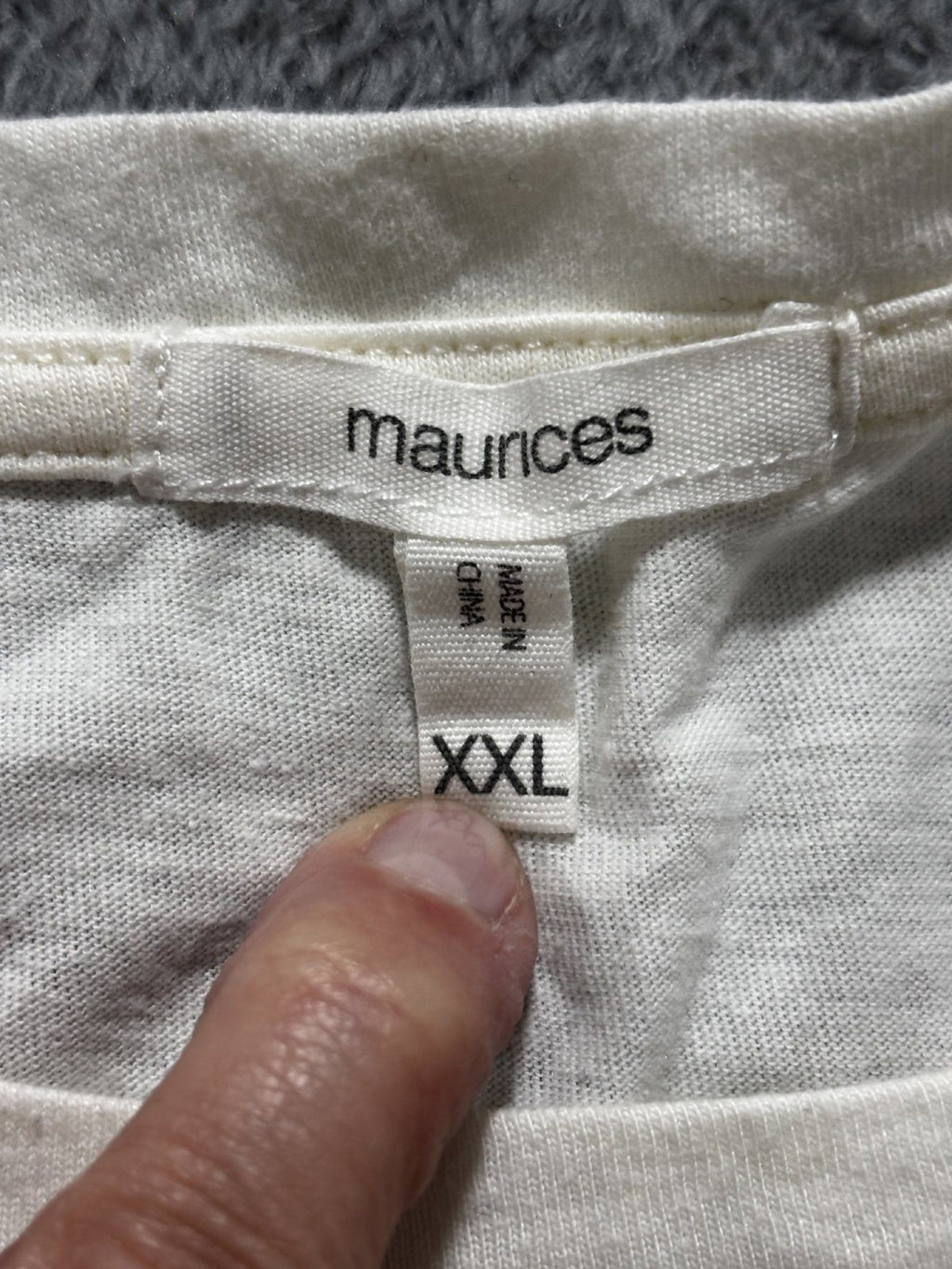 Maurices Womens XXL Off White More Boos Please Graphic Tee Halloween Casual