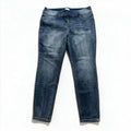 Lane Bryant Womens 16 Medium Blue High Rise Jegging Pull On Casual