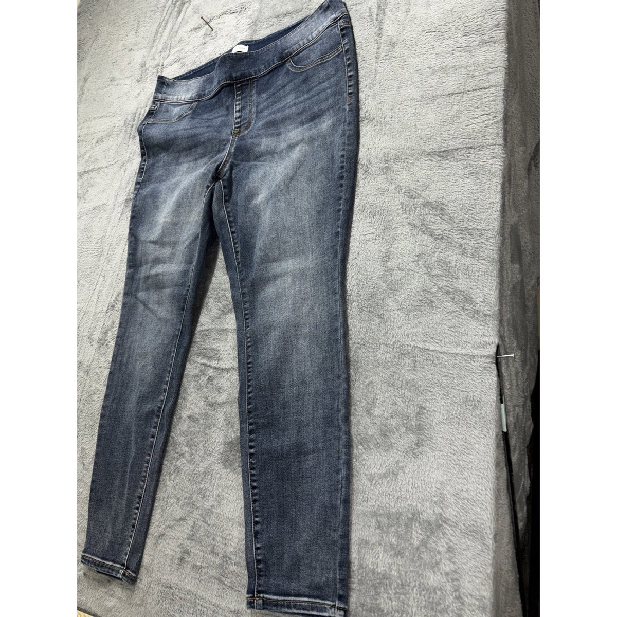 Lane Bryant Womens 16 Medium Blue High Rise Jegging Pull On Casual