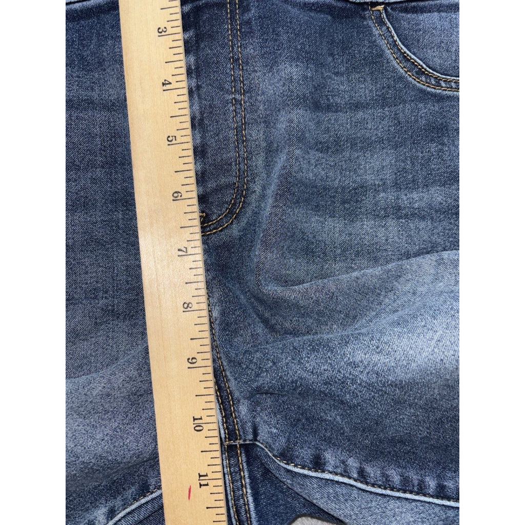 Lane Bryant Womens 16 Medium Blue High Rise Jegging Pull On Casual