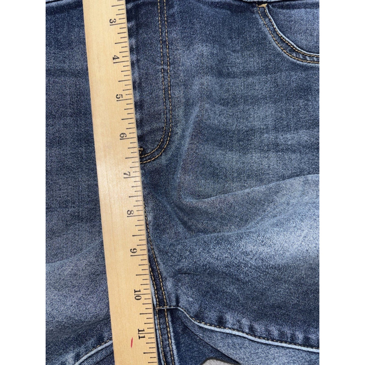 Lane Bryant Womens 16 Medium Blue High Rise Jegging Pull On Casual