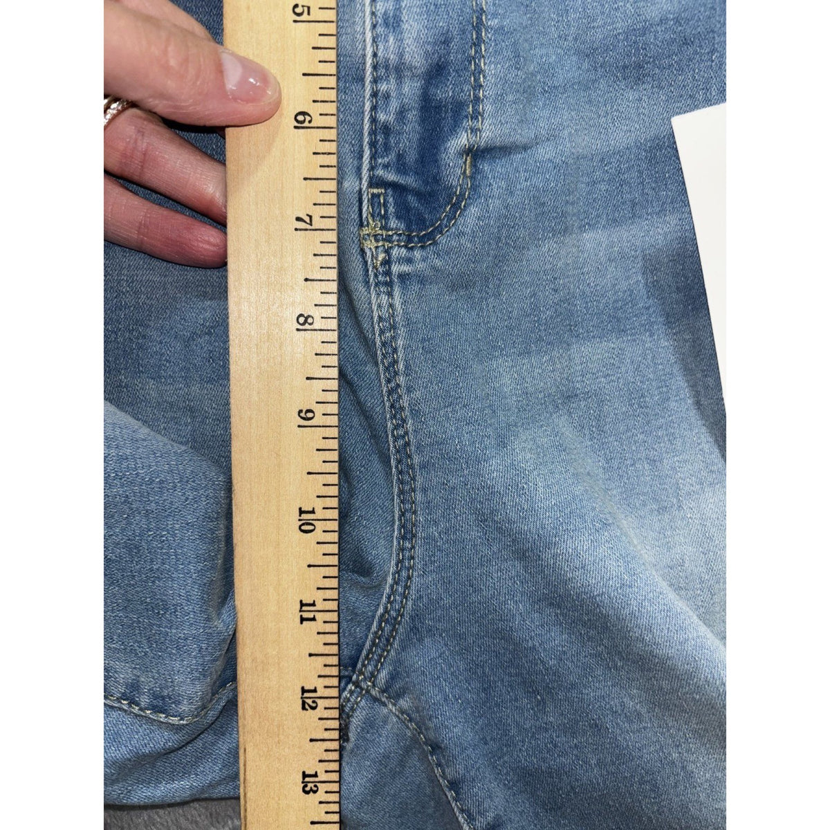 NWT YMI Womens 18 Light Blue High Rise Skinny Jeans Casual