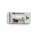 Stanley Quencher H2.0 Tumbler Ornament Keychain OS White Gold Dots Holiday NIB