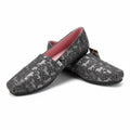 TOMS Womens 9 Drizzle Grey Foil Unicorns Alpargata Slip On Shoes NWT