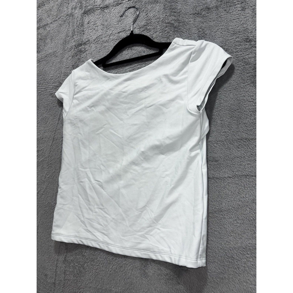 Old Navy Active Girls XL 14-16 Light Blue Powersoft Twist Back Tee Athleisure