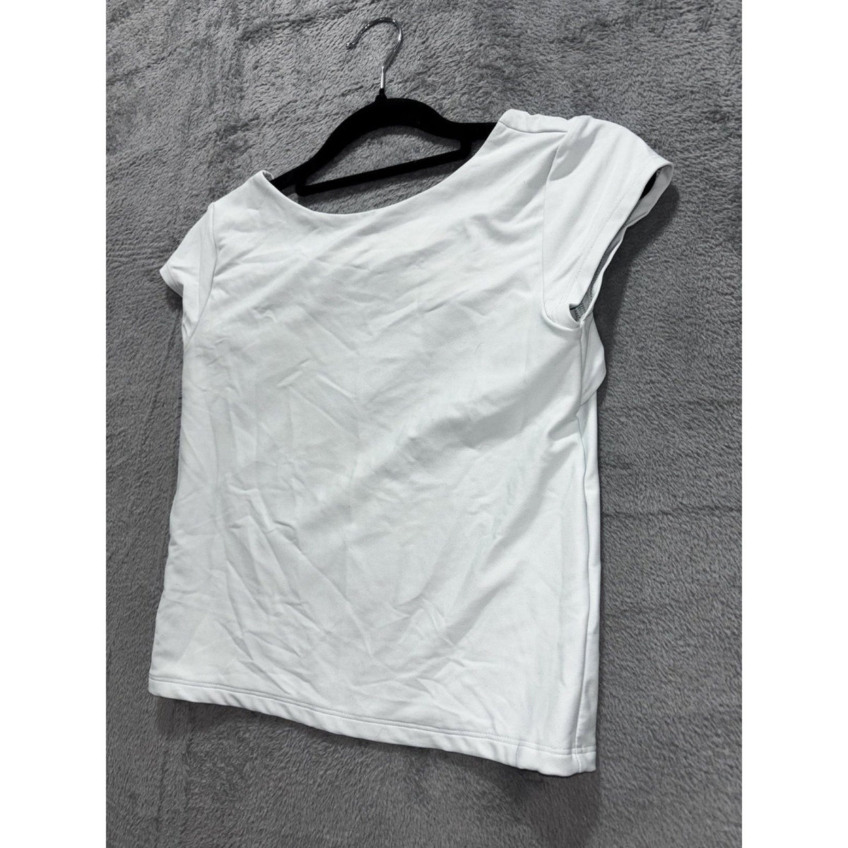 Old Navy Active Girls XL 14-16 Light Blue Powersoft Twist Back Tee Athleisure
