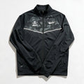 Nike Mens L Black Camo Dri-FIT Full Zip Track Jacket Athleisure Sporty