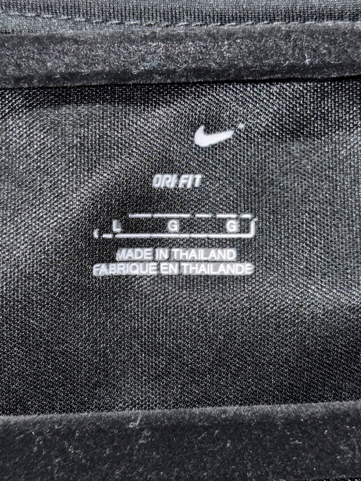 Nike Mens L Black Camo Dri-FIT Full Zip Track Jacket Athleisure Sporty