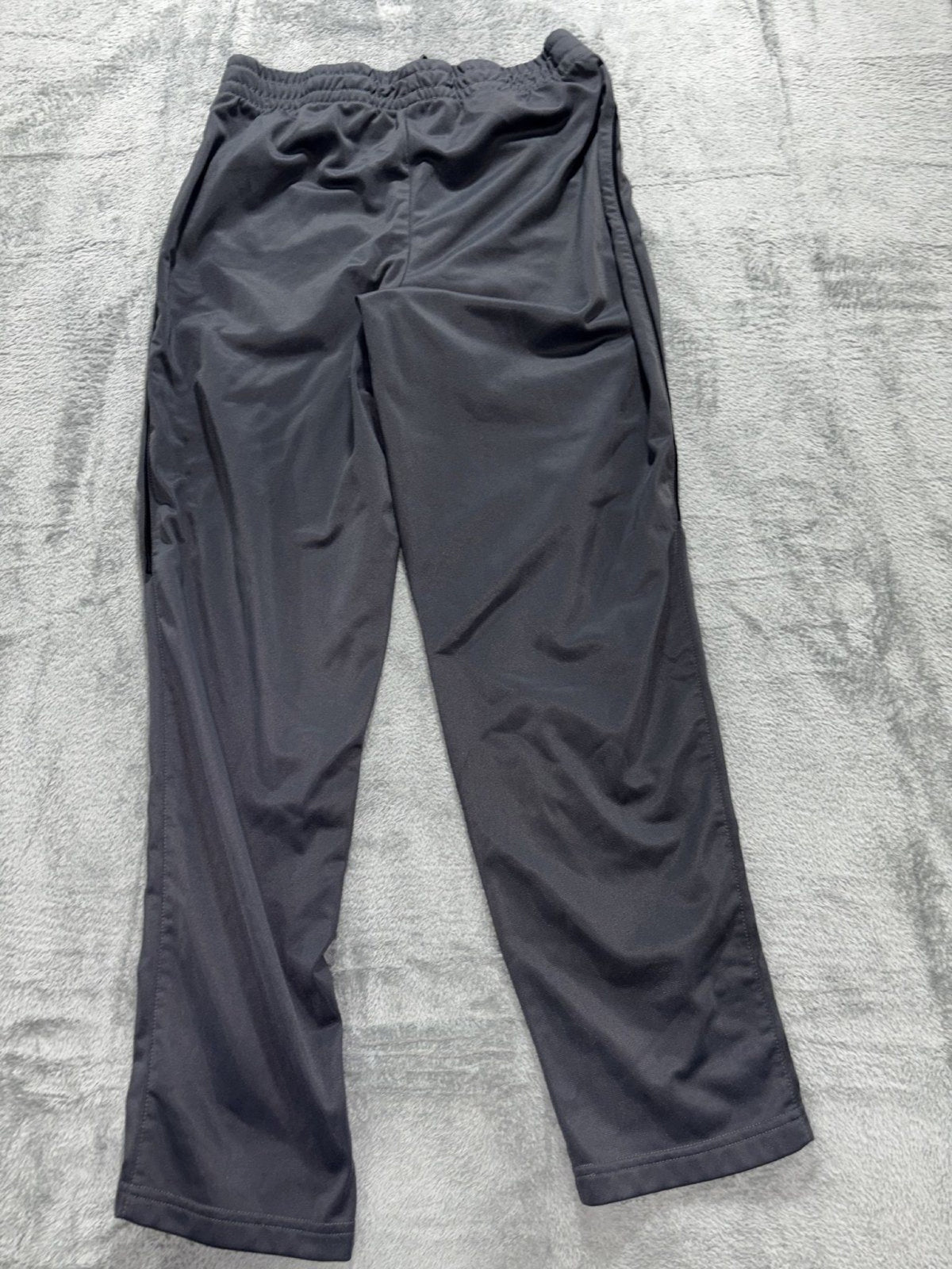 Tek Gear Mens M Charcoal Gray Track Pants Athleisure Casual