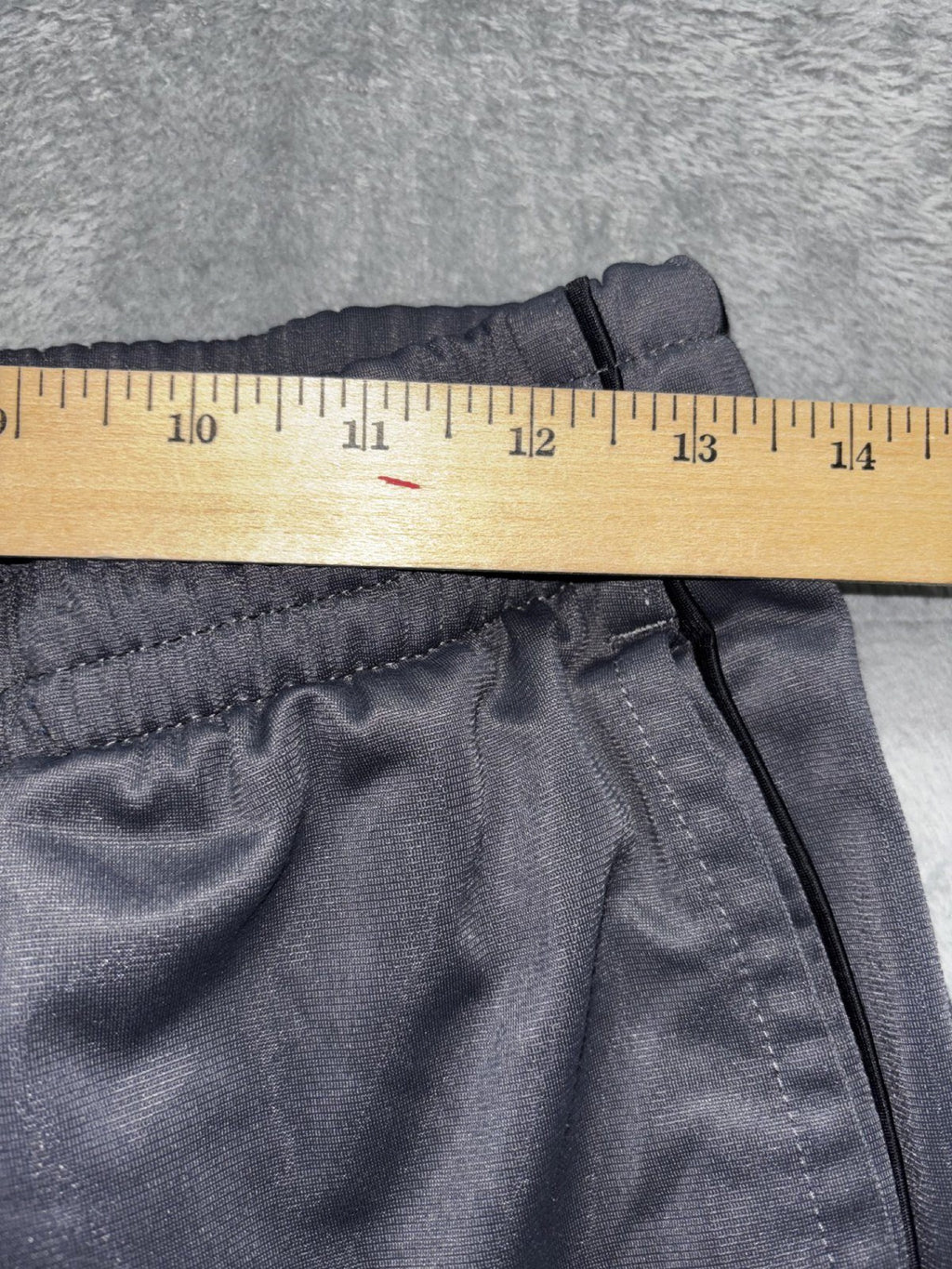 Tek Gear Mens M Charcoal Gray Track Pants Athleisure Casual