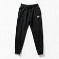Nike Mens S Black Fleece Joggers Casual Athleisure