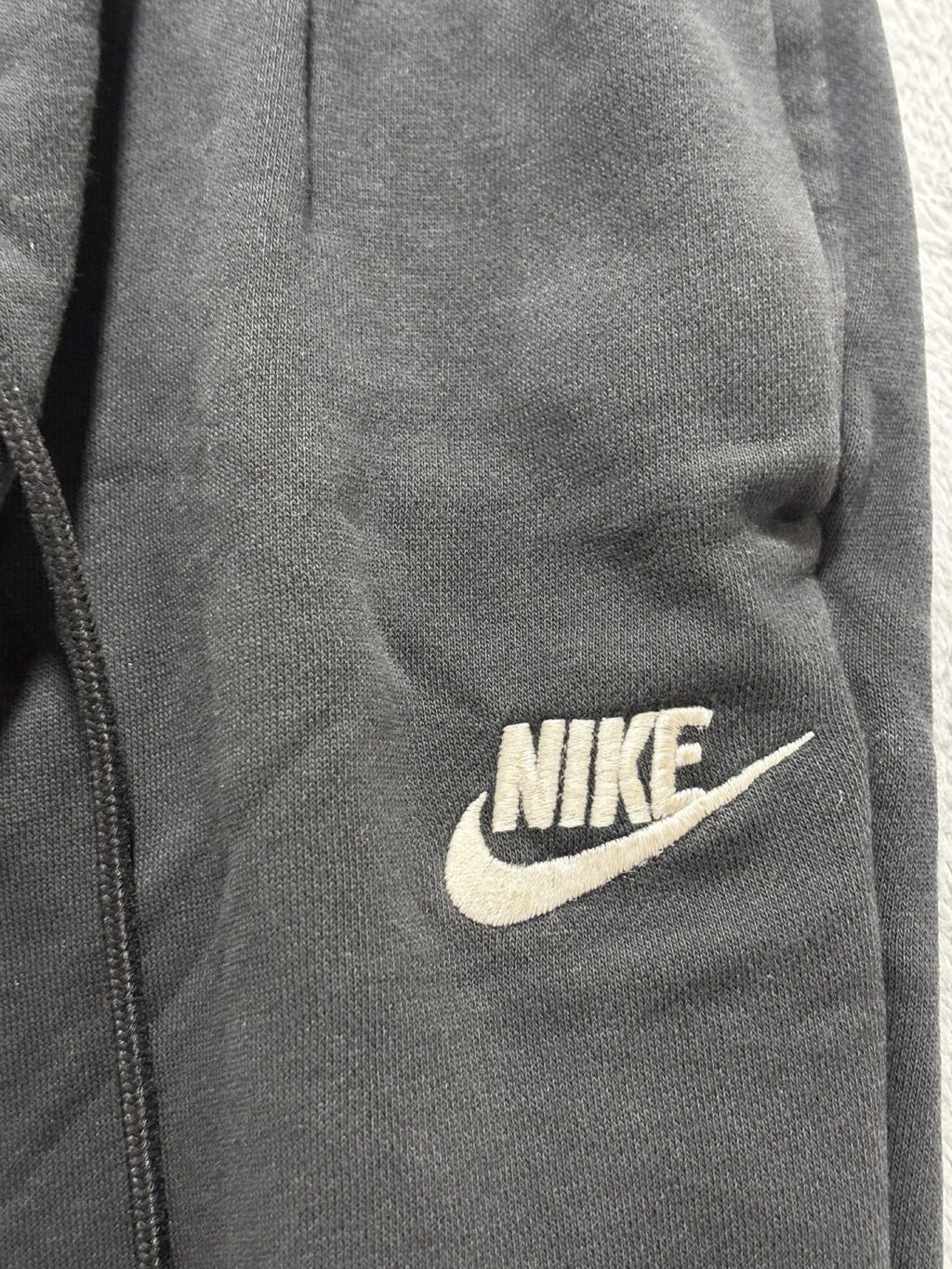 Nike Mens S Black Fleece Joggers Casual Athleisure