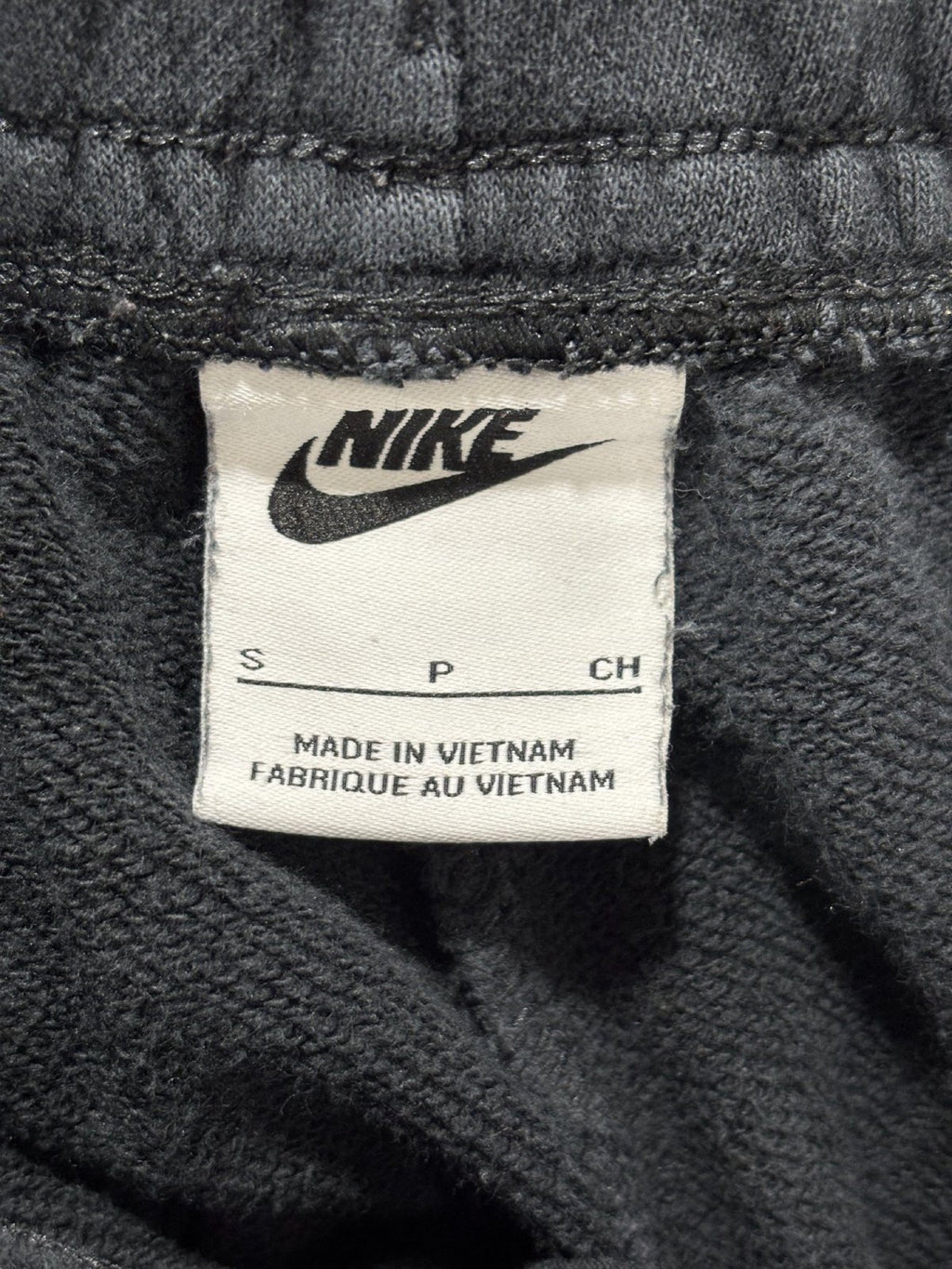 Nike Mens S Black Fleece Joggers Casual Athleisure