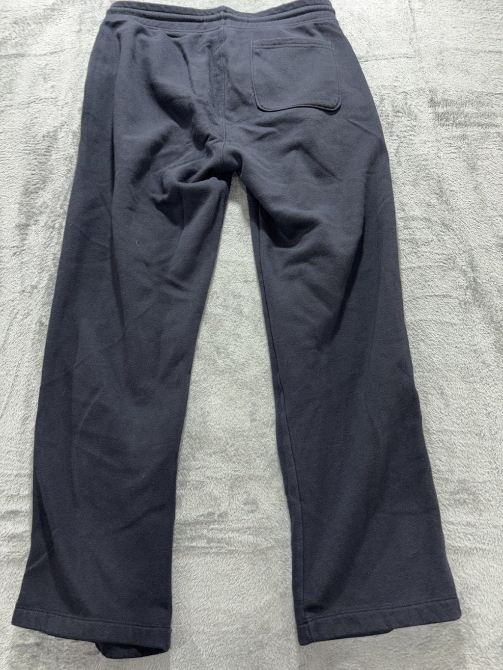 Old Navy Mens M Navy Blue Fleece Sweatpants 1994 Graphic Casual Cozy