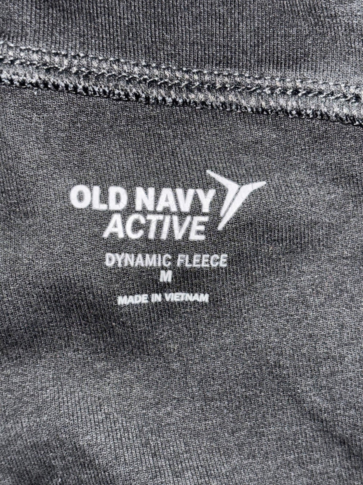 Old Navy Active Mens M Charcoal Heather Cargo Joggers Athleisure Casual
