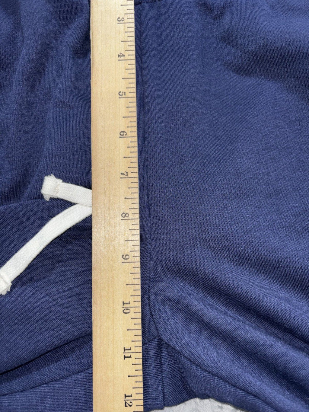 Old Navy Mens M Navy Blue Straight Leg Sweatpants Casual Cozy Logo