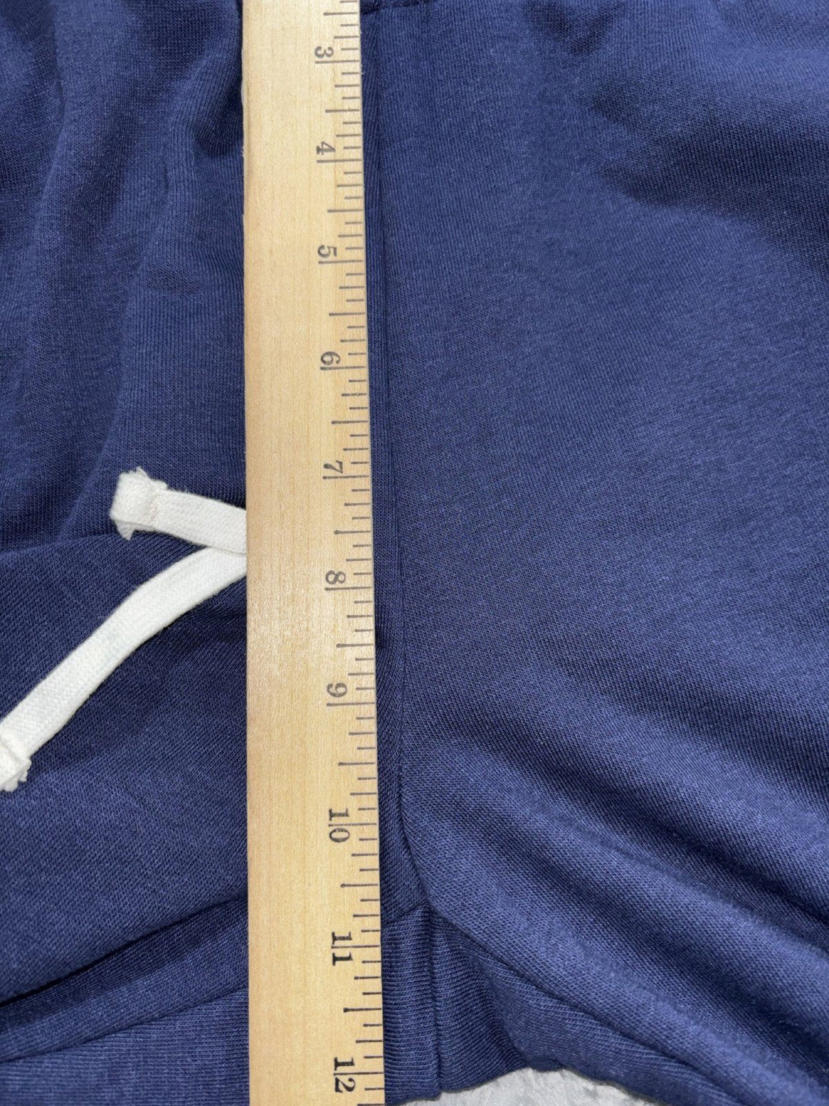 Old Navy Mens M Navy Blue Straight Leg Sweatpants Casual Cozy Logo