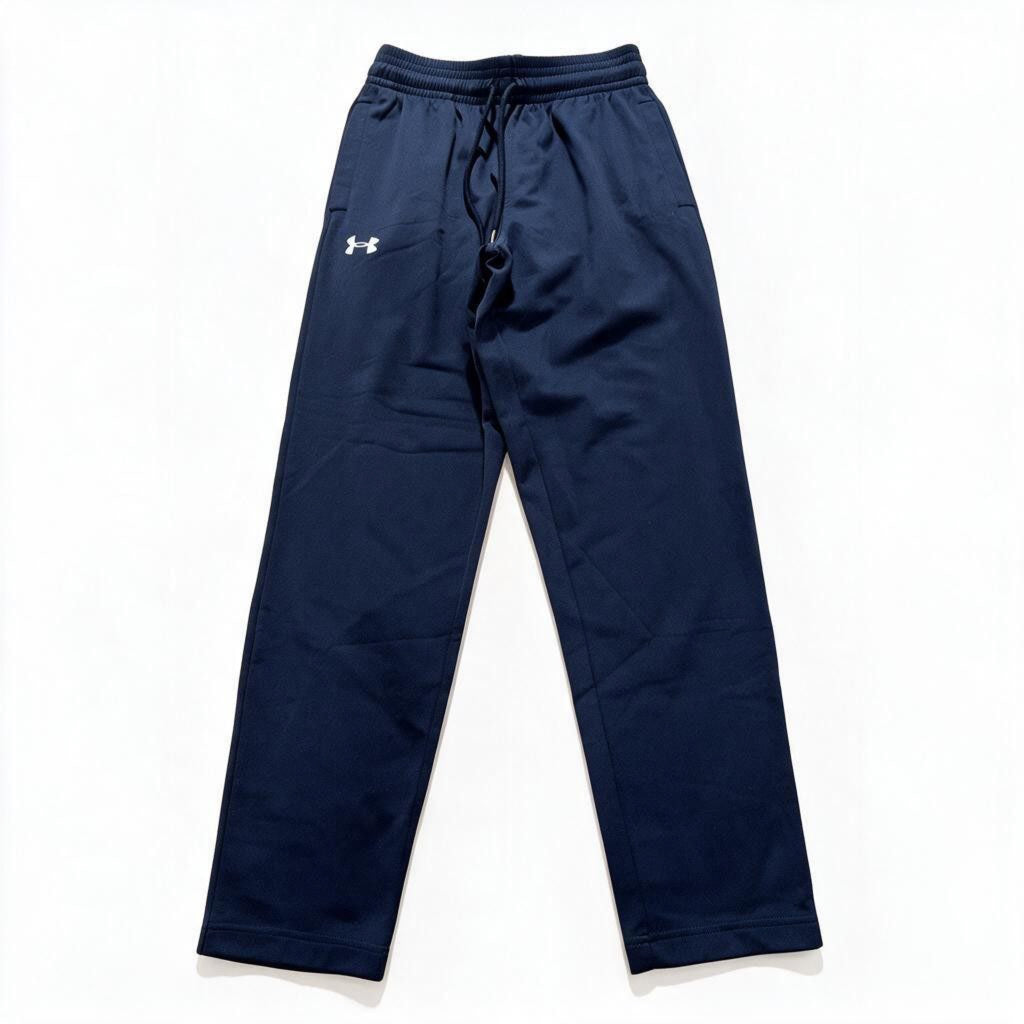 Under Armour Mens S Navy Blue Athletic Pants Casual Athleisure