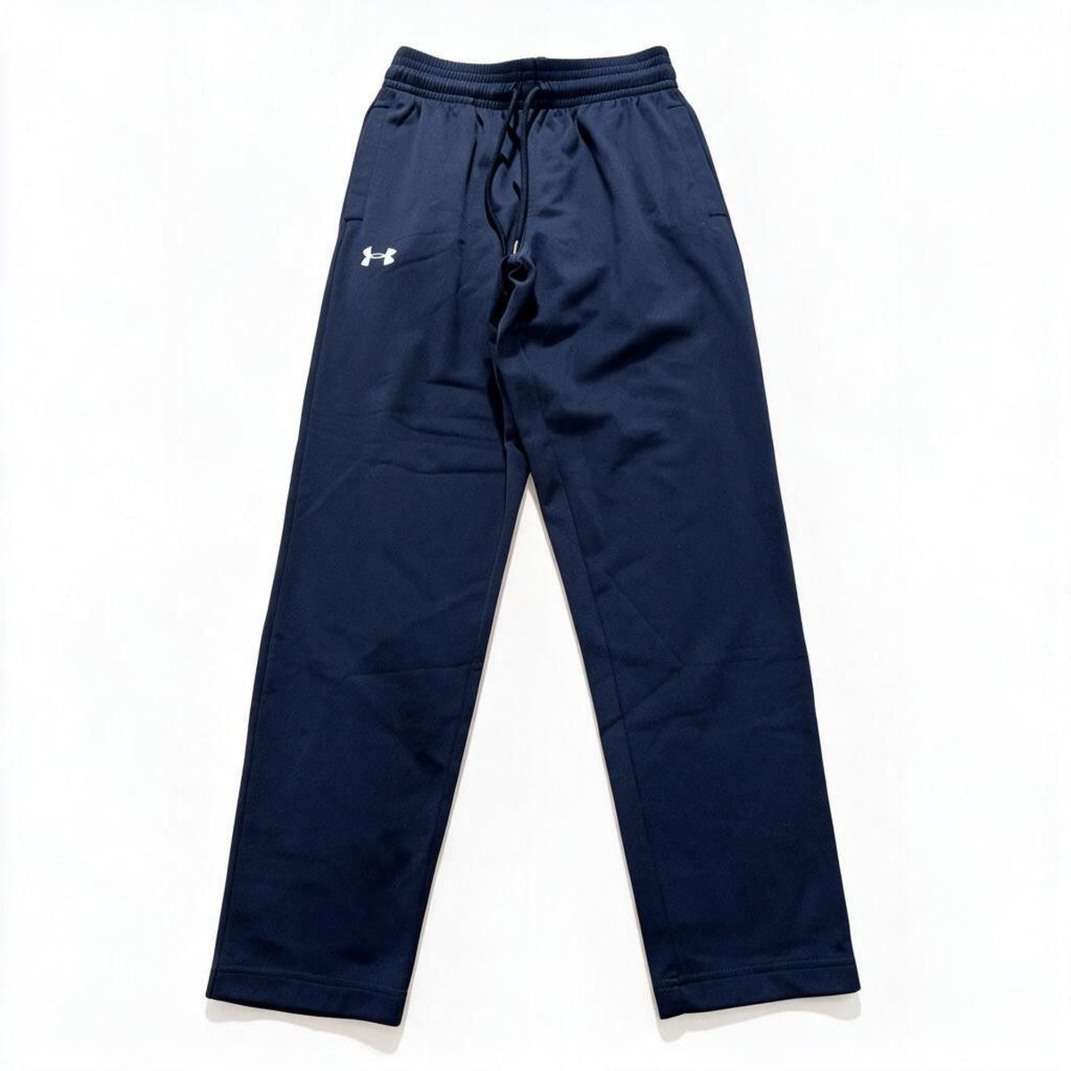 Under Armour Mens S Navy Blue Athletic Pants Casual Athleisure