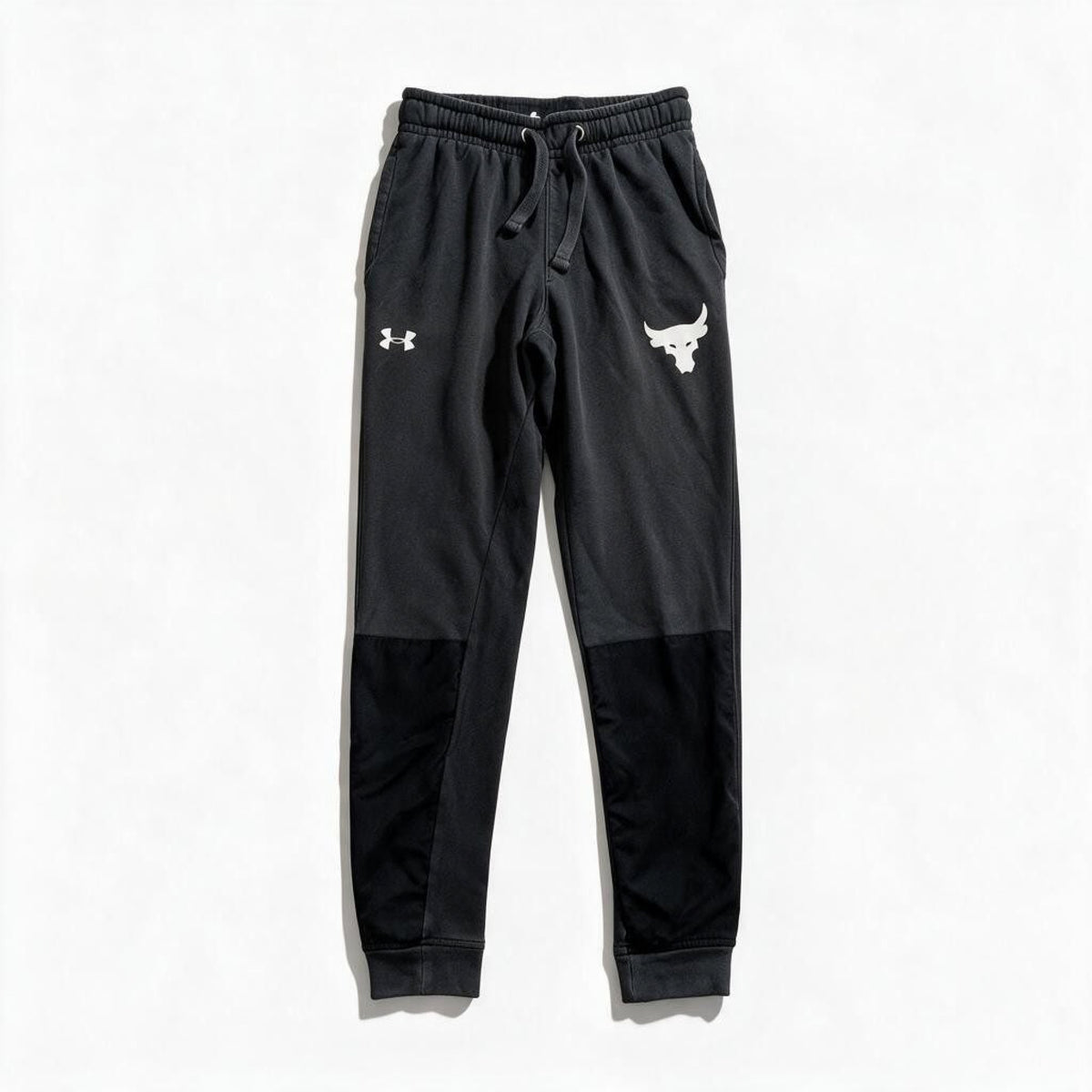Under Armour Mens S Black Loose Fit Jogger Sweatpants Athleisure