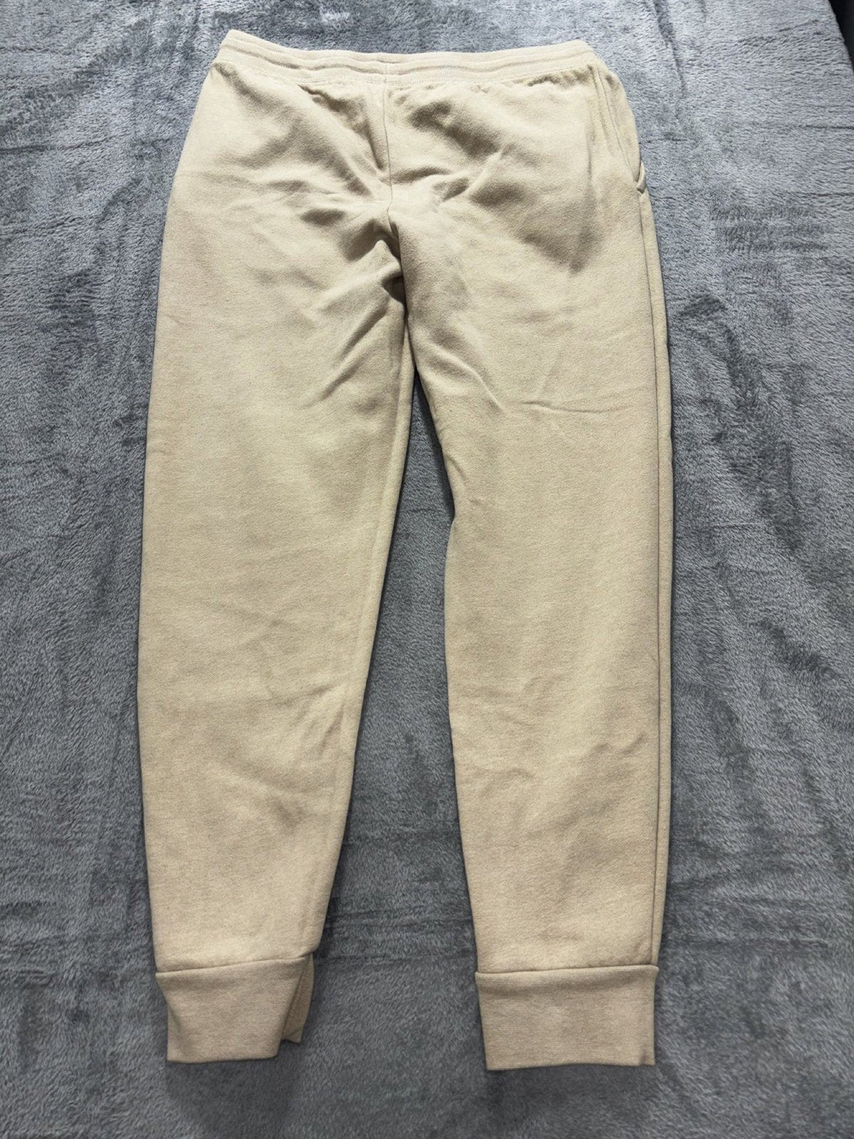 Tek Gear Mens M Tan Ultrasoft Fleece Jogger Sweatpants Casual Cozy