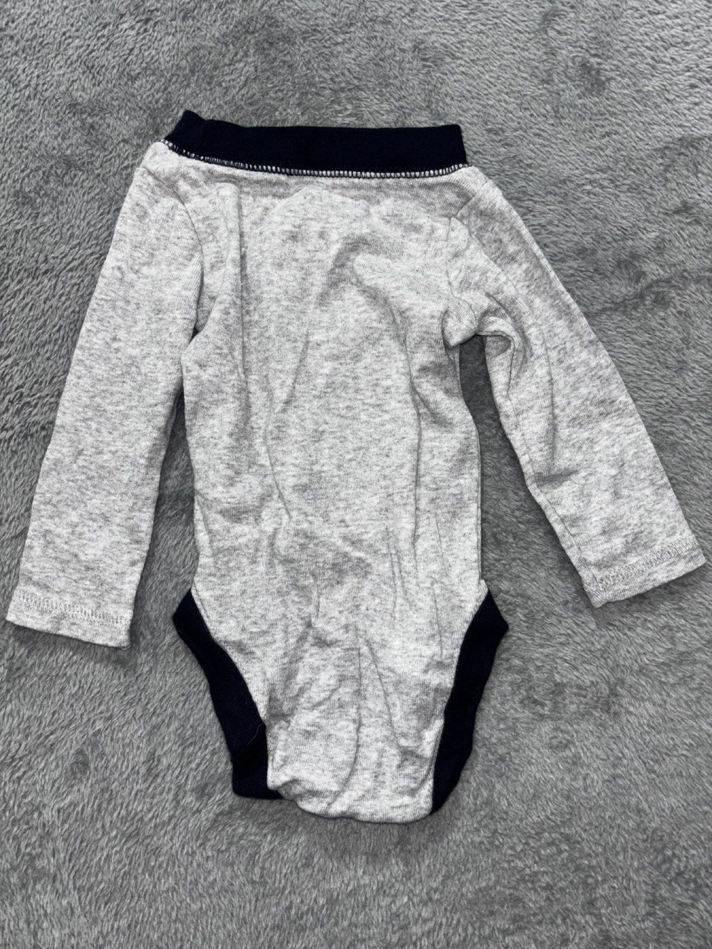 Nike Baby Boys 0-3M 5 Piece Bundle Sports Bodysuits Red Gray Navy Cream