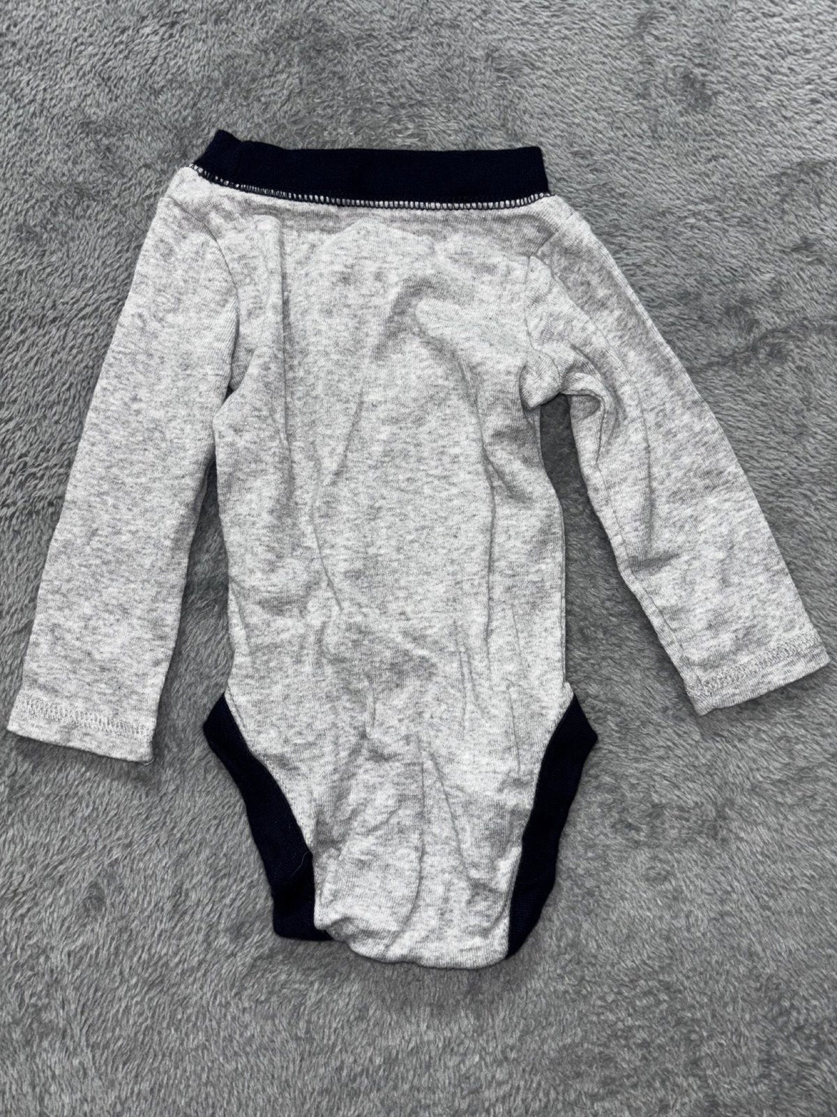 Nike Baby Boys 0-3M 5 Piece Bundle Sports Bodysuits Red Gray Navy Cream