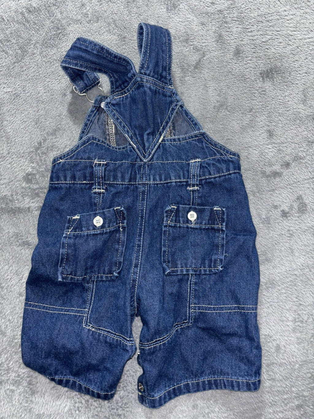 Old Navy Baby 0-3M 5 Piece Bundle Denim Overalls Footies Mustard Olive Oat
