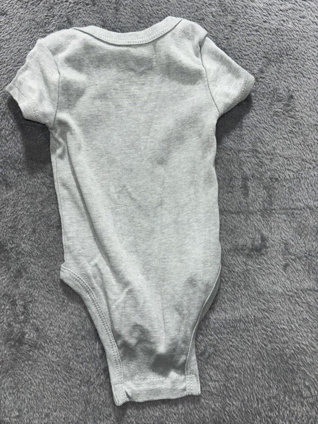 Nike Baby 3M 5 Piece Bundle Rompers Bodysuit Blue Gray Cream