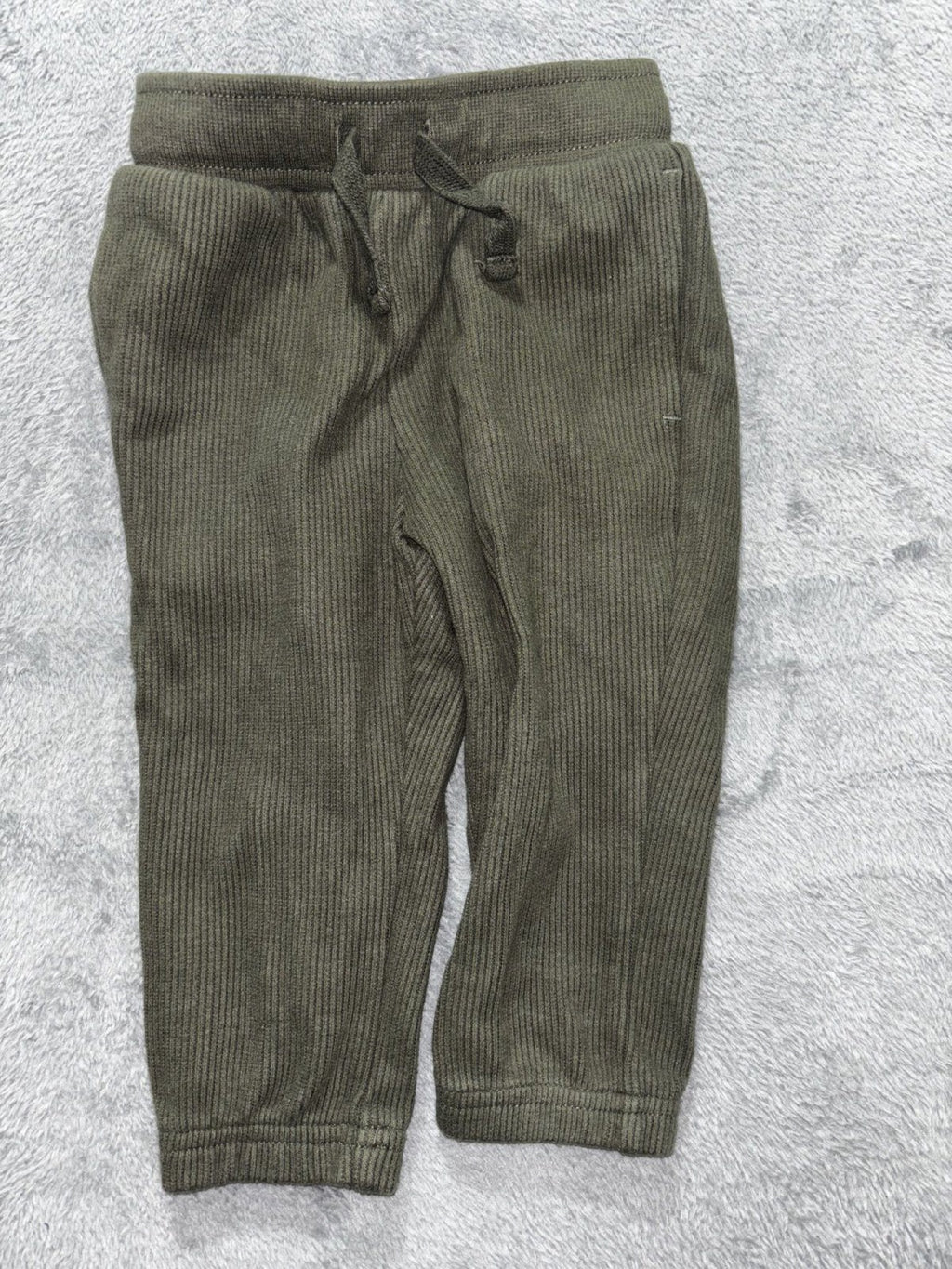 Carter's Baby 18M 4 Piece Bundle Quilted Romper Fleece Jacket Pants Blue Olive