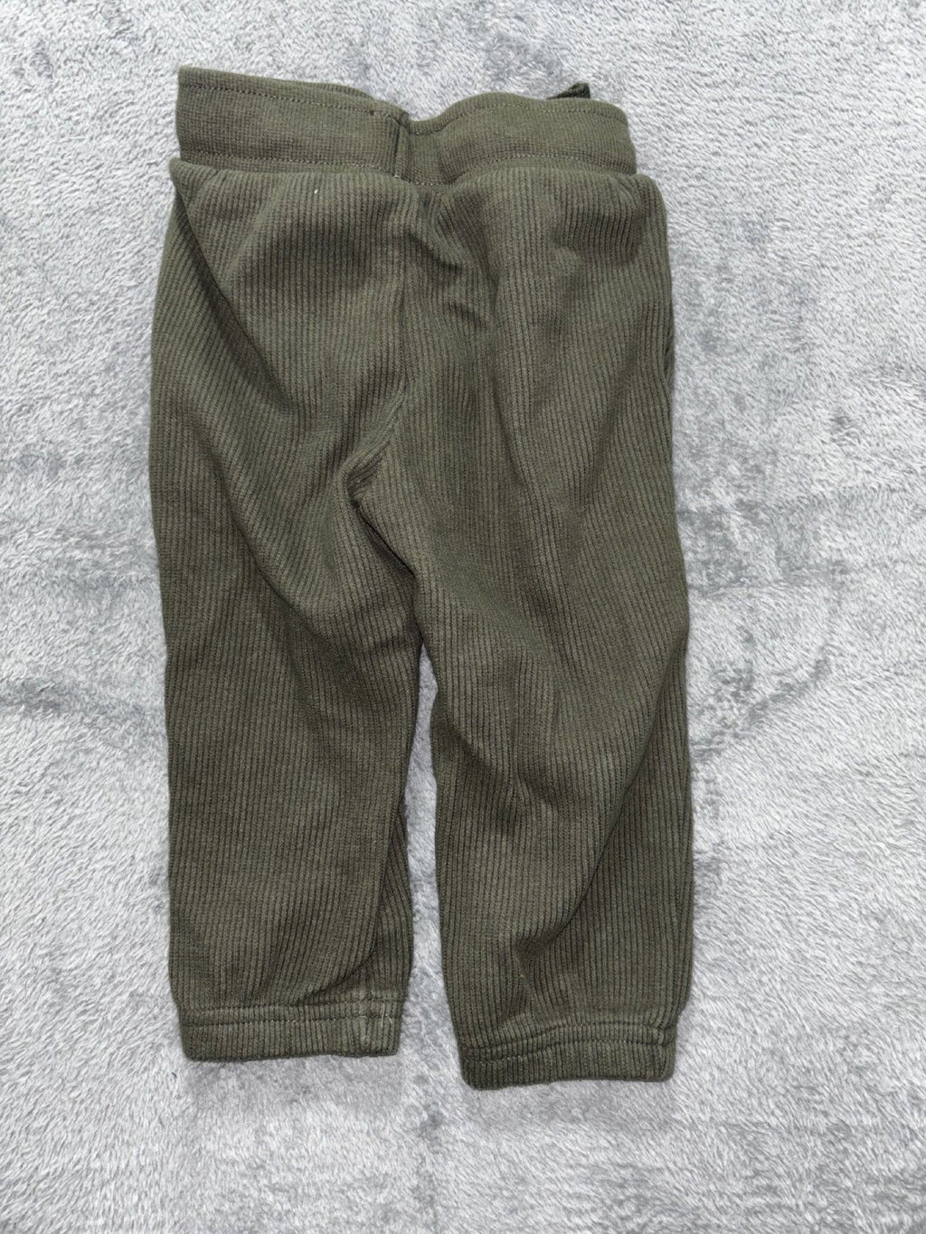 Carter's Baby 18M 4 Piece Bundle Quilted Romper Fleece Jacket Pants Blue Olive
