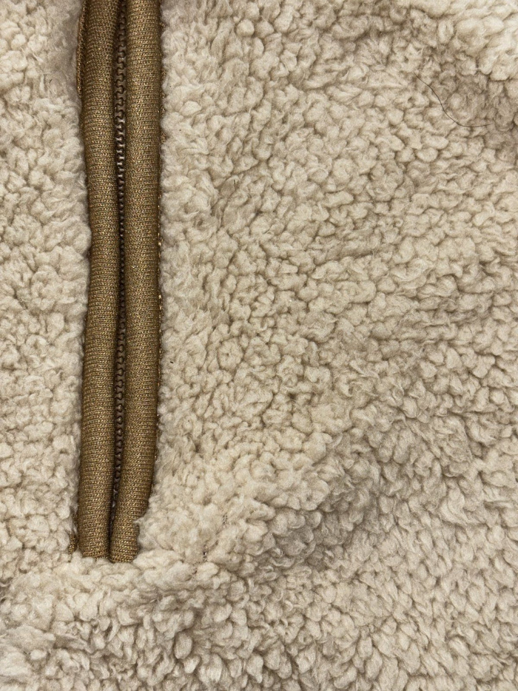 Carter's Baby 24M 2 Piece Bundle Rompers Cream Sherpa Green Thermal
