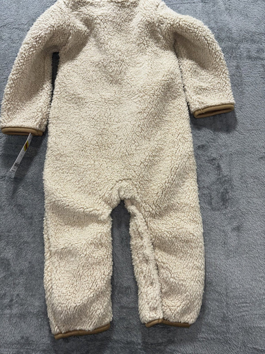 Carter's Baby 24M 2 Piece Bundle Rompers Cream Sherpa Green Thermal