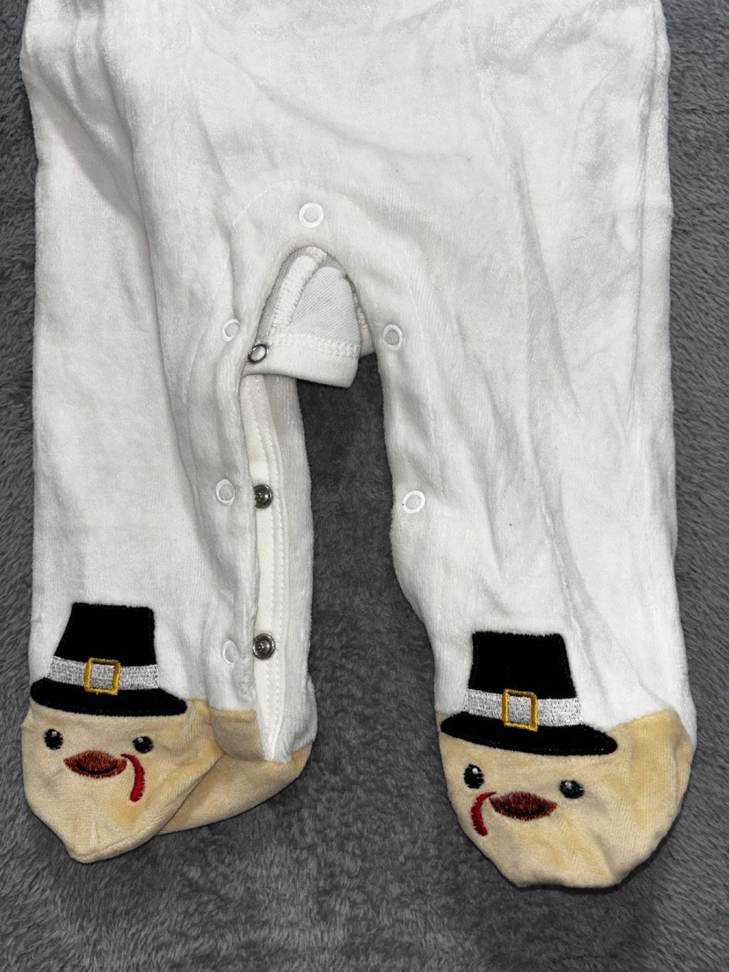 Carter's Baby 6M 3 Piece Bundle Holiday Sleepers Bodysuit Thanksgiving Christmas