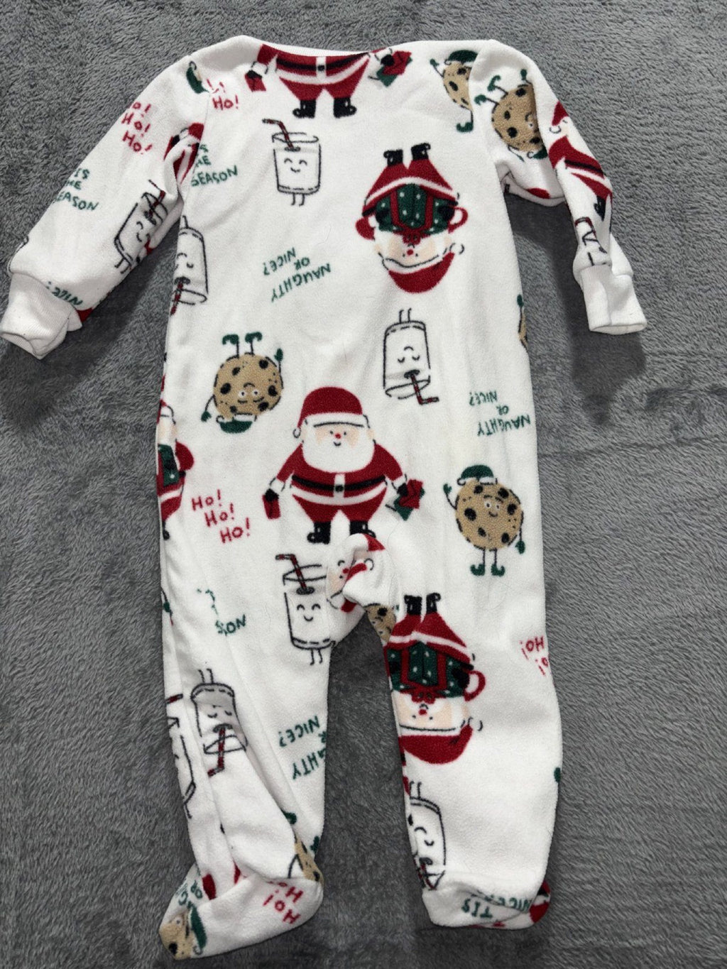 Carter's Baby 6M 3 Piece Bundle Holiday Sleepers Bodysuit Thanksgiving Christmas