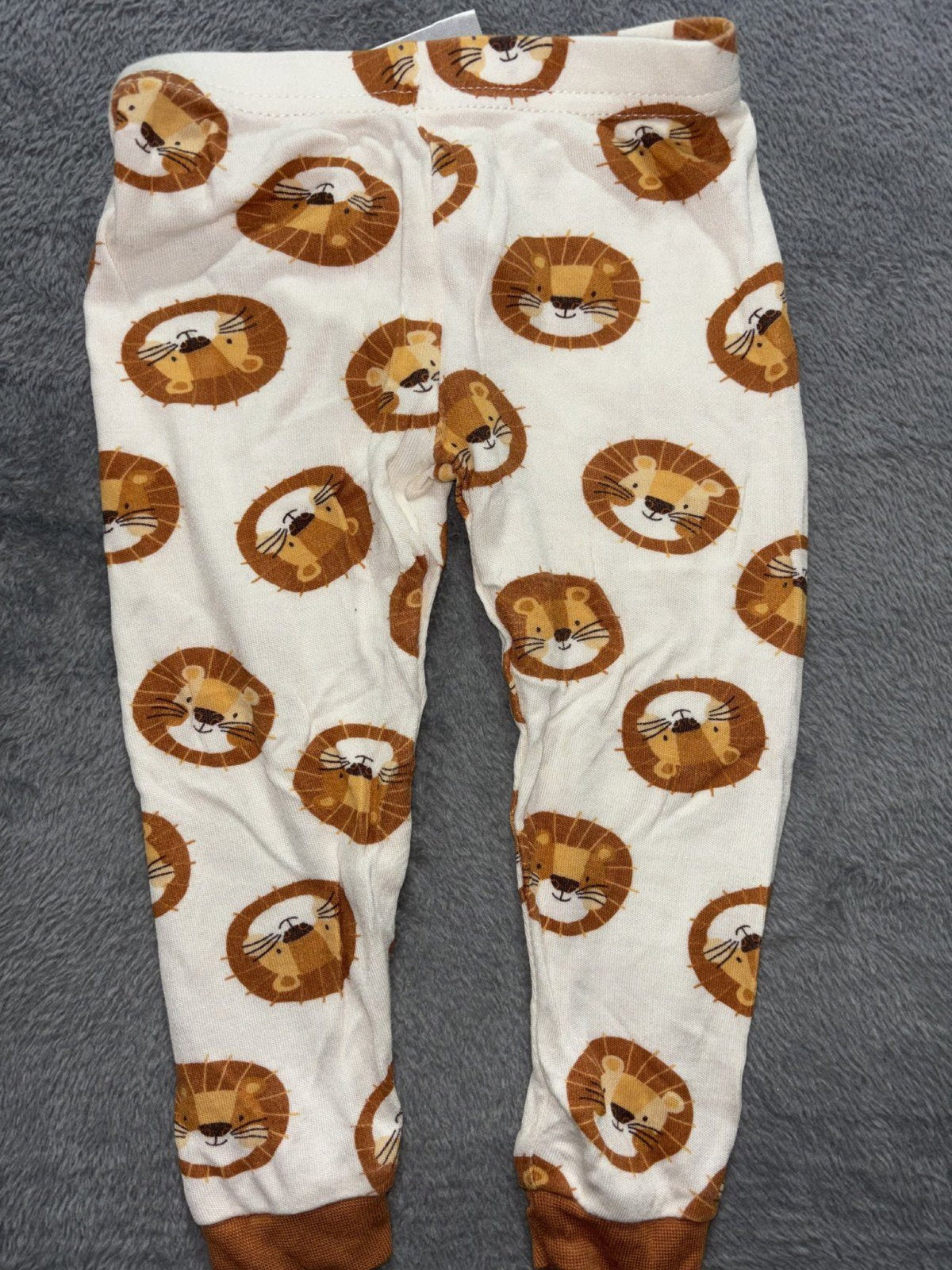 Carhartt Carter's Baby 24M 4 Piece Bundle Striped Overalls Tee Lion Print Pants