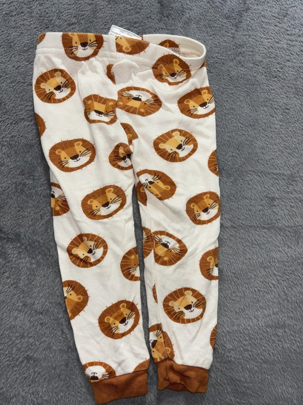 Carhartt Carter's Baby 24M 4 Piece Bundle Striped Overalls Tee Lion Print Pants