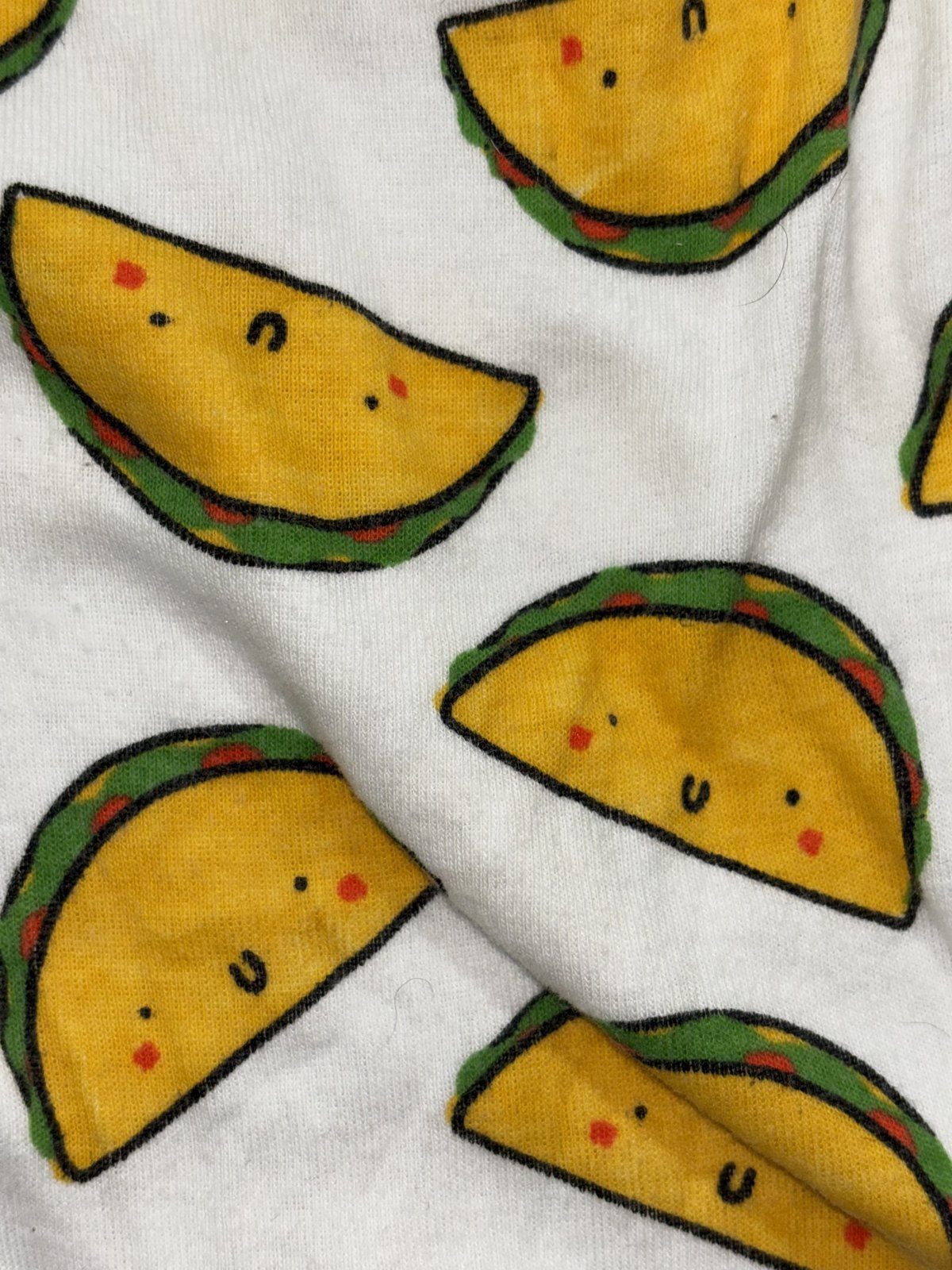 Mud Pie Baby 3-6M 4 Piece Bundle Tractor Romper Taco Bodysuit Swiggies Pajamas