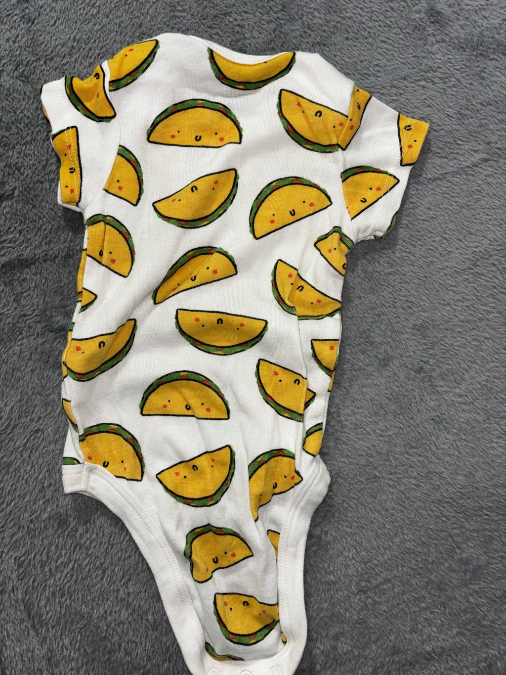 Mud Pie Baby 3-6M 4 Piece Bundle Tractor Romper Taco Bodysuit Swiggies Pajamas