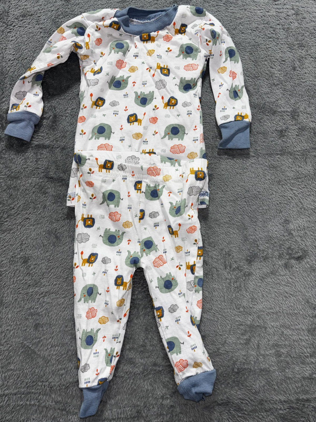 Mud Pie Baby 3-6M 4 Piece Bundle Tractor Romper Taco Bodysuit Swiggies Pajamas