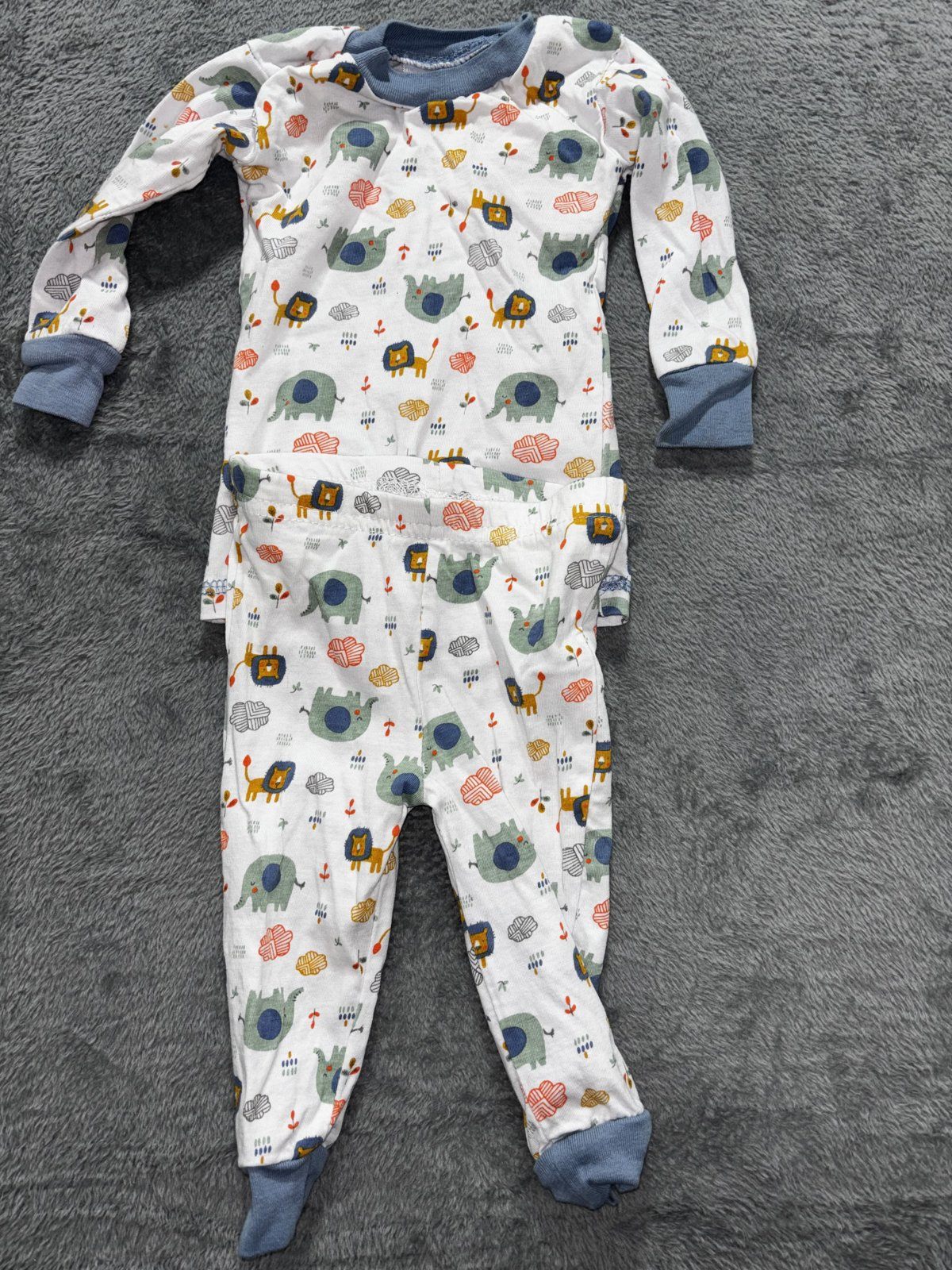 Mud Pie Baby 3-6M 4 Piece Bundle Tractor Romper Taco Bodysuit Swiggies Pajamas