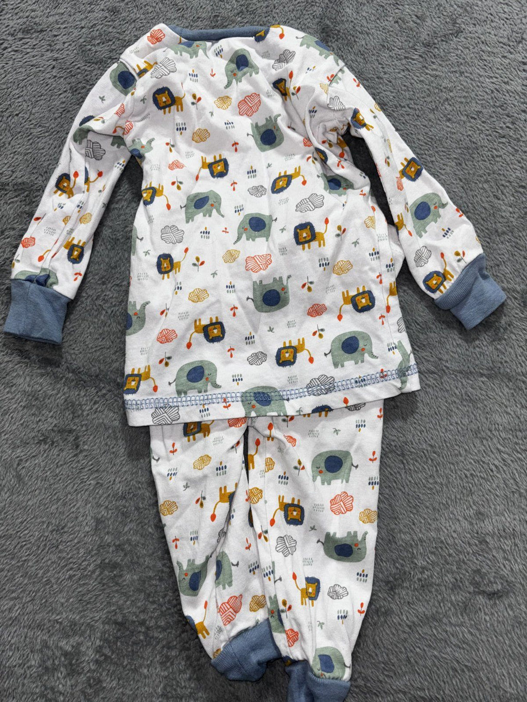 Mud Pie Baby 3-6M 4 Piece Bundle Tractor Romper Taco Bodysuit Swiggies Pajamas
