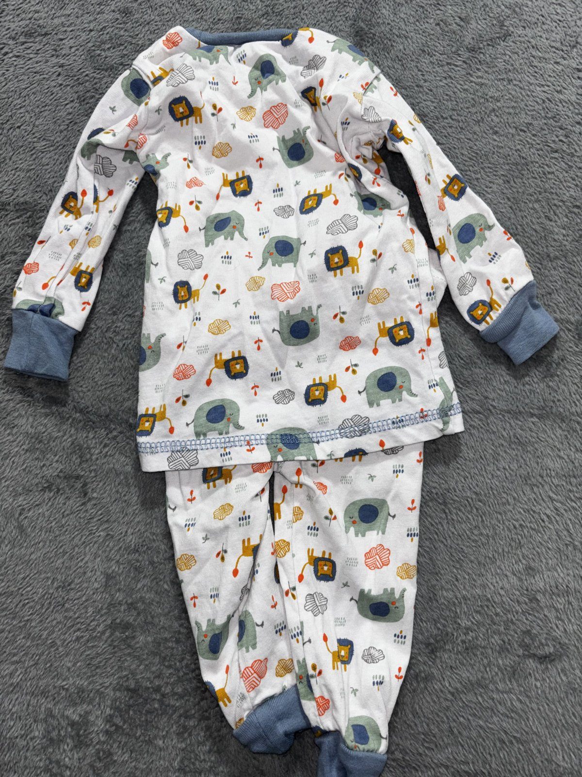 Mud Pie Baby 3-6M 4 Piece Bundle Tractor Romper Taco Bodysuit Swiggies Pajamas