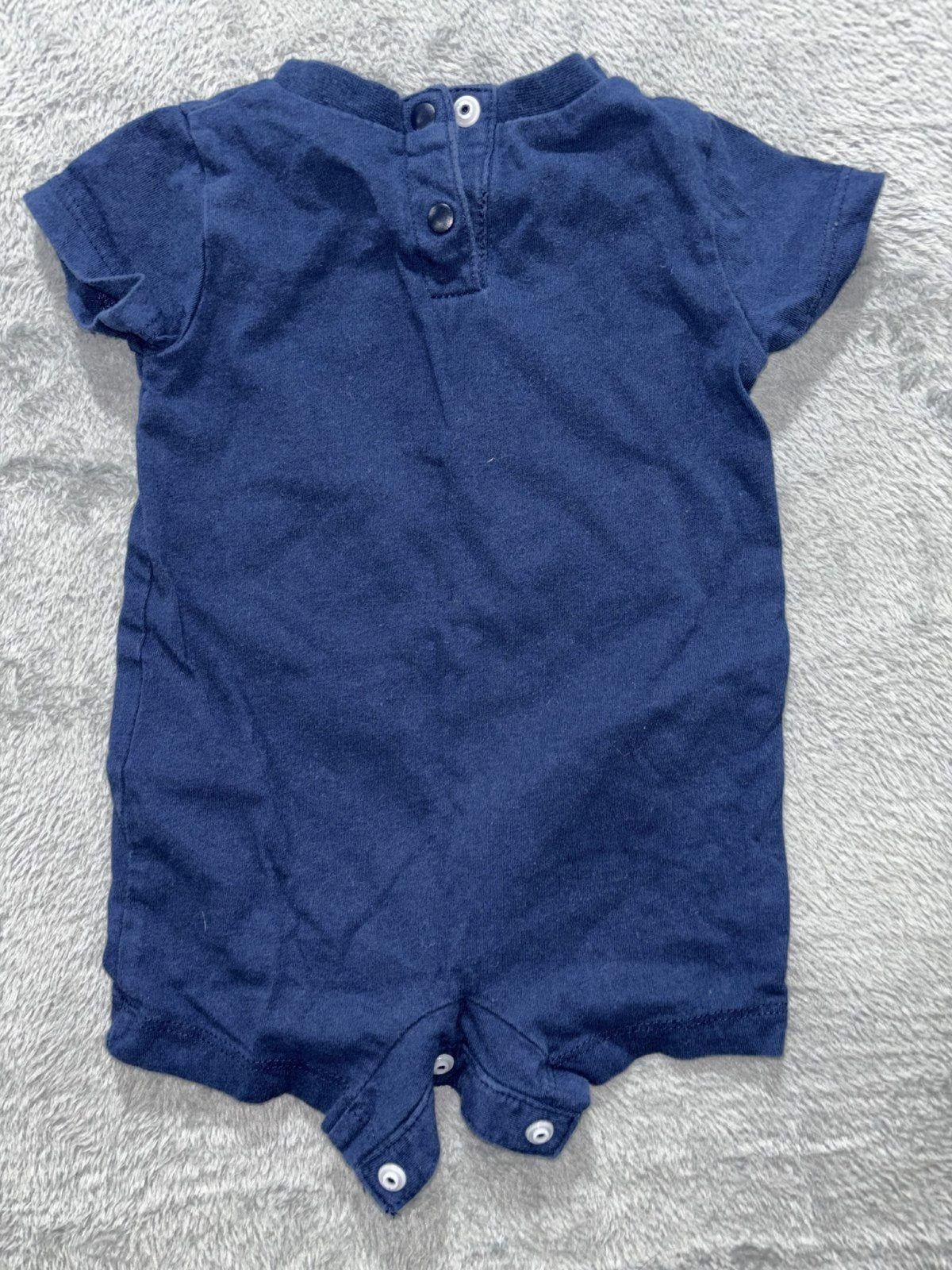 Nike Adidas Baby 3M 4 Piece Bundle Navy Rompers Red Hoodie Gray Pants