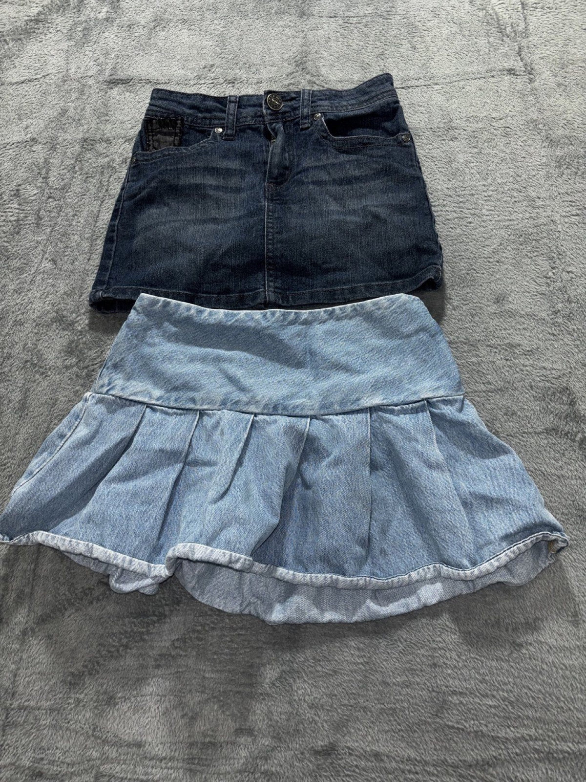 Dreampop by Cynthia Rowley Girls 10 to 12 2 Piece Denim Skirt Bundle Old Navy