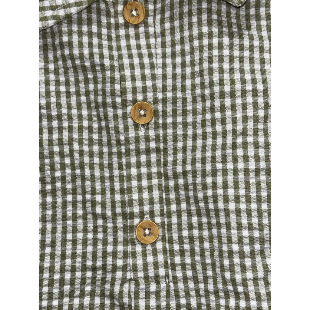 Carter's Liam & James Baby 12M Bundle Football Bodysuit Pants Gingham Romper Cap