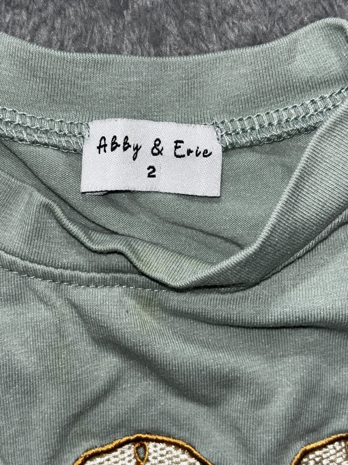 Carter's Abby & Erie Toddler 2T Bundle Shark Shorts Sand Dollar Tee Dino Pants